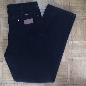 Wrangler Men’s black jeans